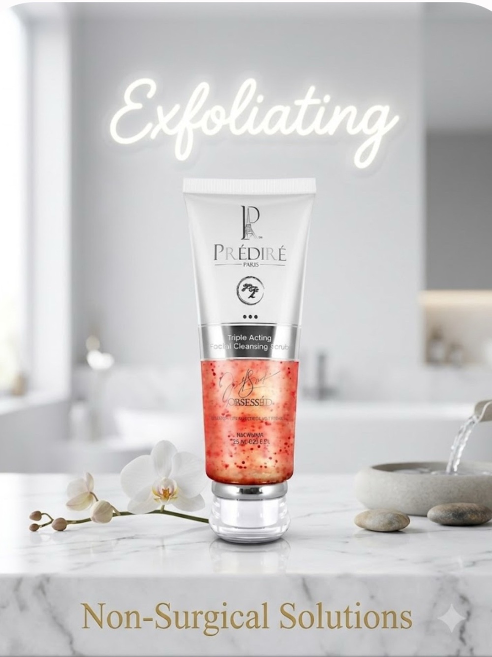 $145~ Triple Acting Facial Cleansing Scrub — Predire Paris